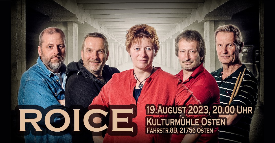 Plakat Roice in Osten 19.08.2023